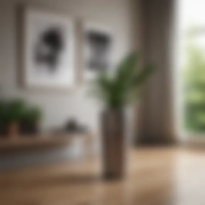 Decorative touches enhancing a living space