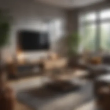 Creating a Cozy Living Room Stylish living room setup with essential furniture