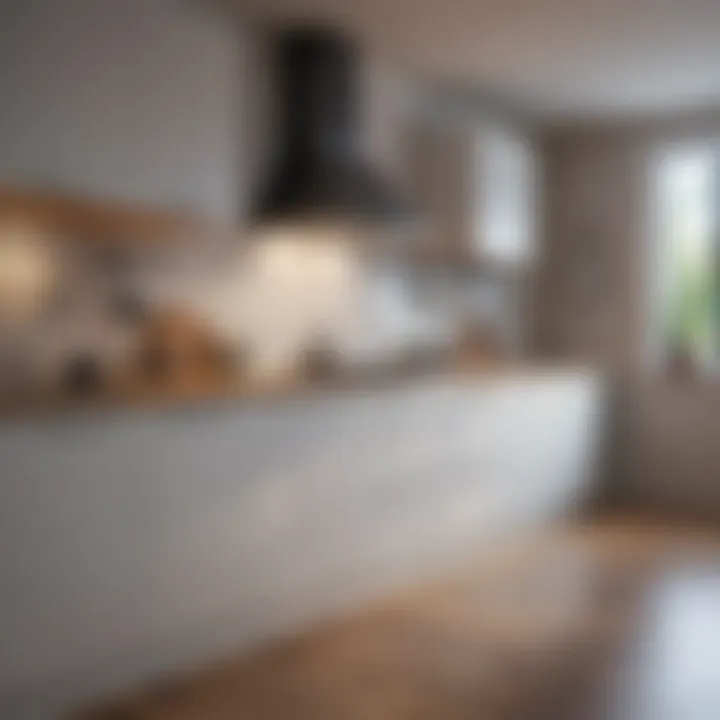 Organized kitchen space with modern utensils and appliances