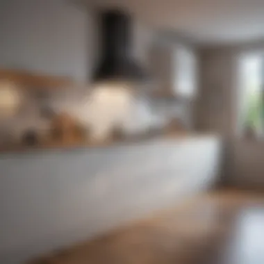 Functional Kitchen Setup Organized kitchen space with modern utensils and appliances
