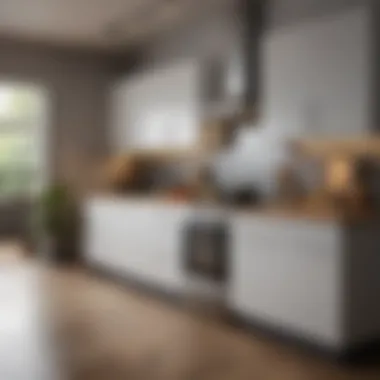 Maximizing Kitchen Efficiency Compact kitchen with necessary appliances and utensils