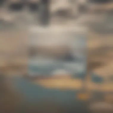 A beautiful aerial shot of San Diego coastline highlighting beach areas