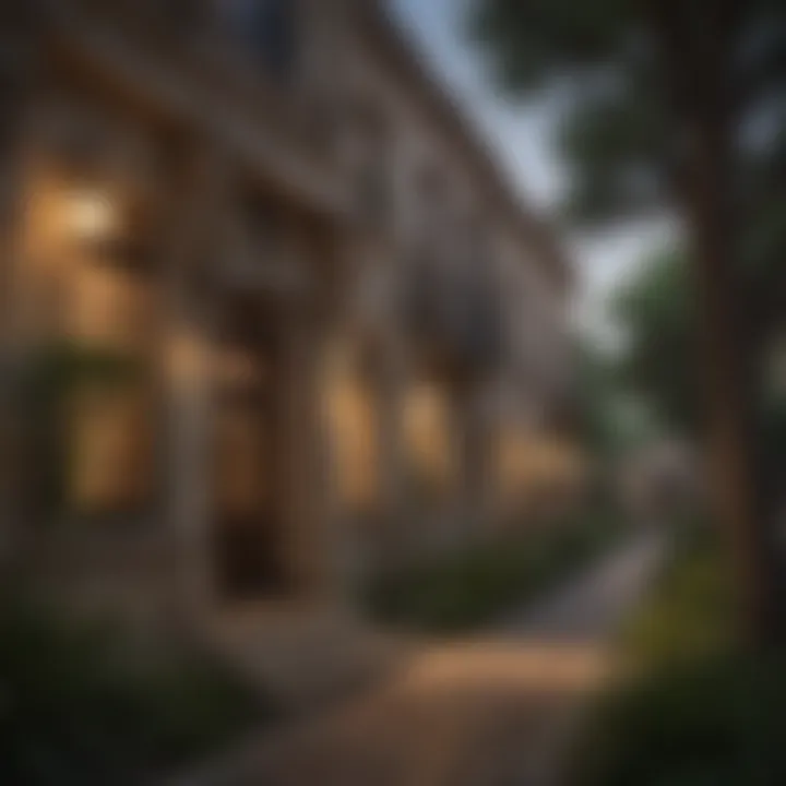 Historic architecture in a renowned San Antonio neighborhood