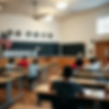 Educational Opportunities in San Antonio A classroom setting highlighting educational opportunities in San Antonio.