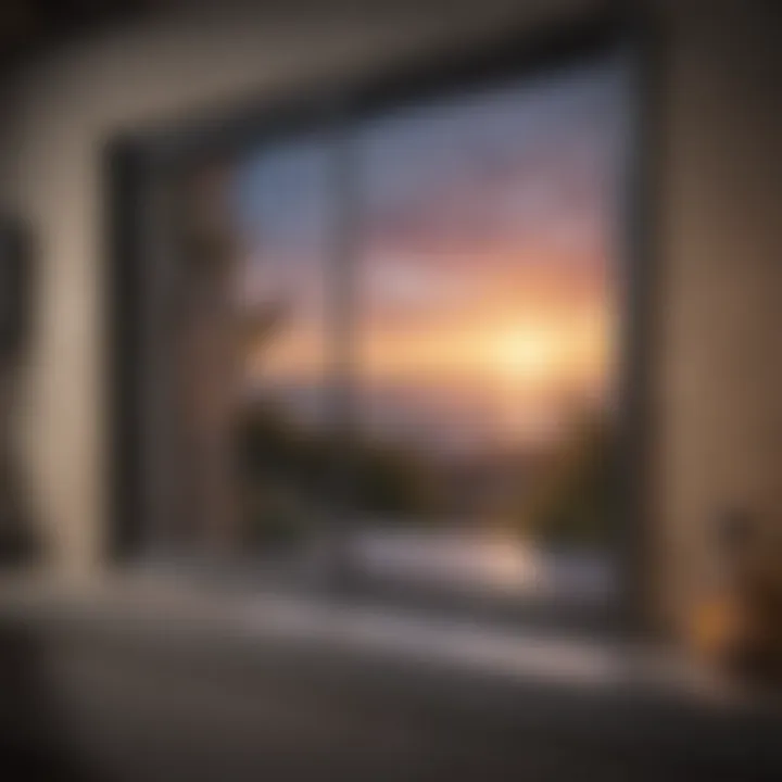 Crystal clear window with a pristine view