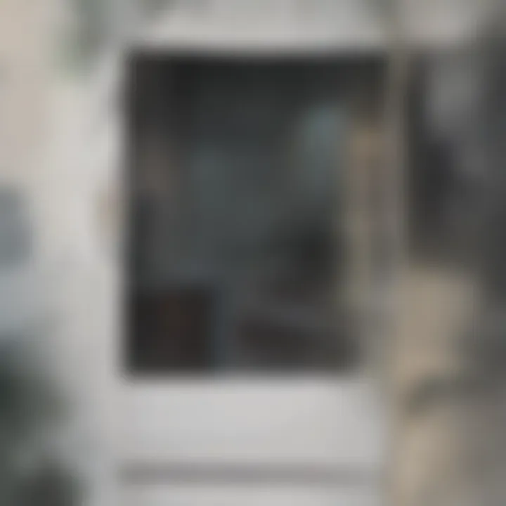 Technique demonstration of window cleaning