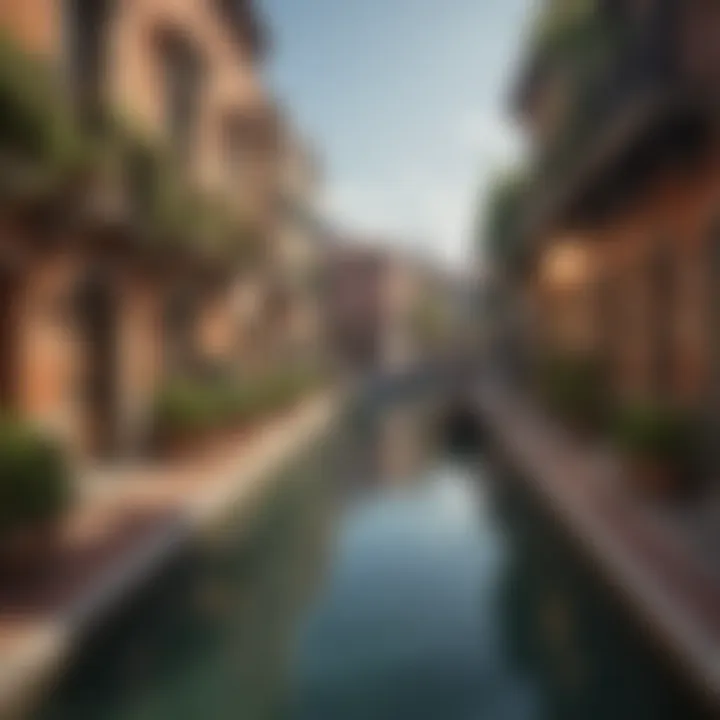 Snapshot of a vibrant Venice neighborhood highlighting local amenities