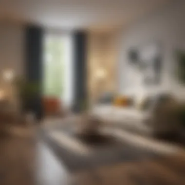 Stylish Affordability in Apartments Interior of a stylish yet economical apartment