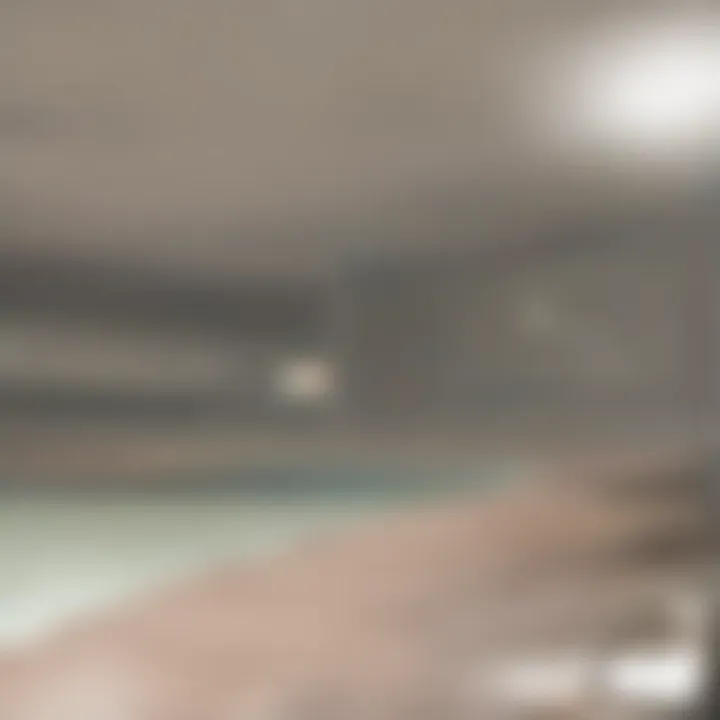 Community amenities including a pool and fitness center