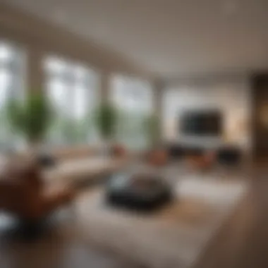 Interior Luxury at Alta Apartments Luxurious living room inside an Alta Apartment