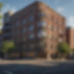 A scenic view of Bridesburg showcasing its unique architecture.