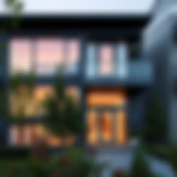 Modern apartment exterior in Parkrose