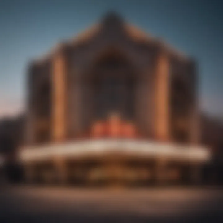 The historic Fox Theatre showcasing its stunning architecture
