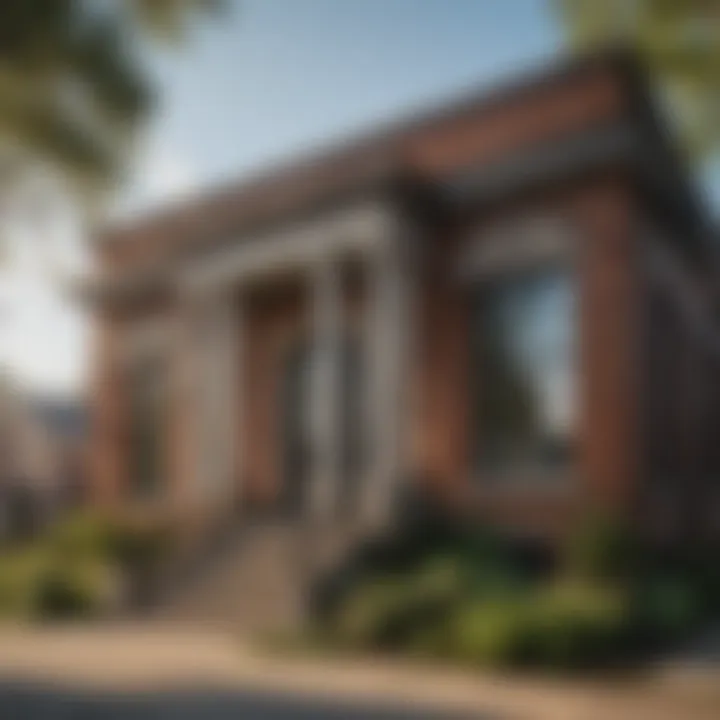 Historic architecture in Centennial Hill