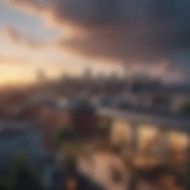 Seattle's Urban Landscape and Co-Living A scenic view of Seattle's skyline, representing the urban backdrop for co-living