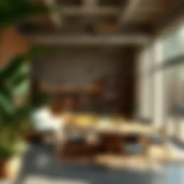 Collaborative Spaces for Community Activities An inviting common area designed for collaborative activities