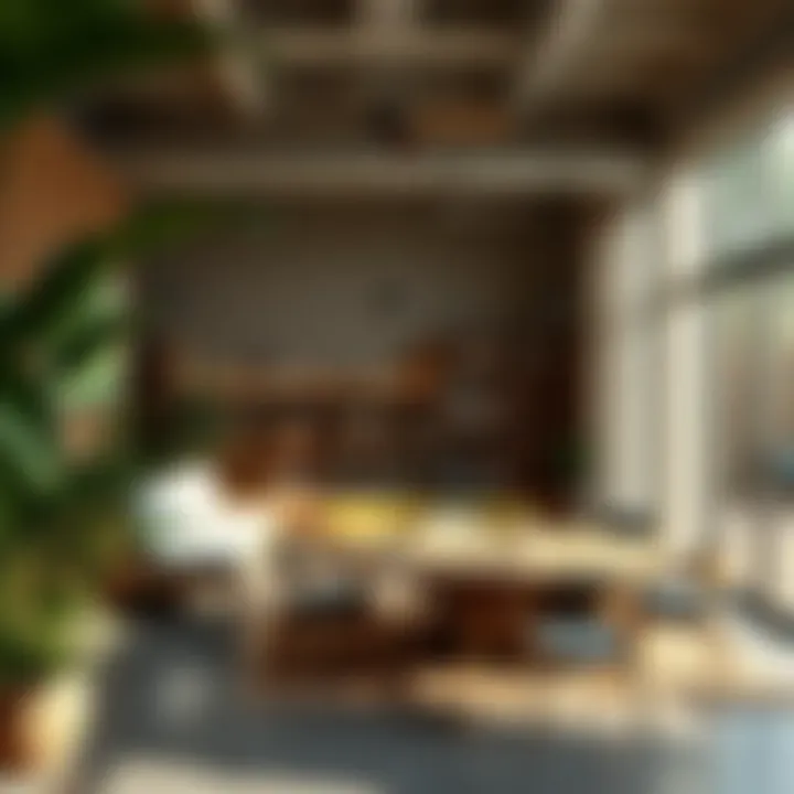 Collaborative Spaces for Community Activities An inviting common area designed for collaborative activities