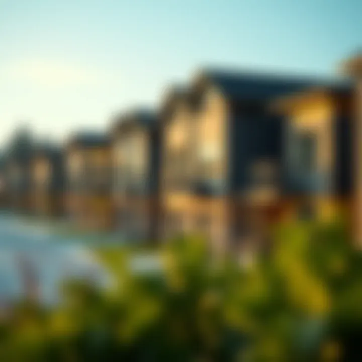 Community Overview of Condos with Garages Neighborhood featuring condos with attached garages