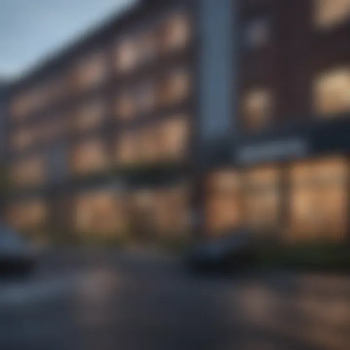 An infographic highlighting commercial lease characteristics
