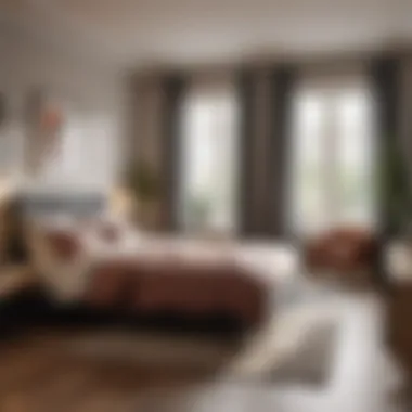 Emotional Resonance of Thoughtful Design Visual representation of the emotional impact of well-designed small living spaces.
