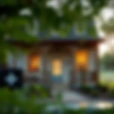 Charming Facade: The Allure of Farmhouse Architecture Charming exterior of a farmhouse apartment building