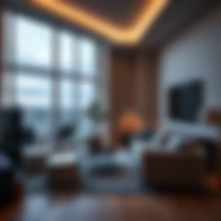 Luxurious Apartment with Scenic Balcony Luxurious five-bedroom apartment with a beautiful balcony view