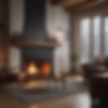 Connection and Warmth: Celebrating Hygge Moments An intimate gathering with friends around a fireplace