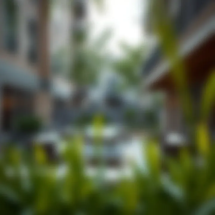 A serene outdoor space for relaxation and gathering