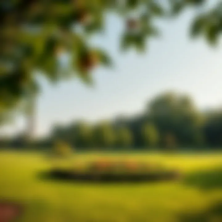 Lush Parks and Recreation Spaces Parks and recreational areas in a suburban setting near Washington D.C.