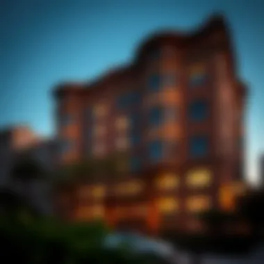 Historical Architecture of Park West Apartments Historical architecture of Park West Apartments emphasizing its evolution over time