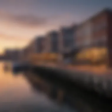 Scenic waterfront view in Federal Hill