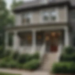 Charming homes in East Atlanta Village showcasing unique architectural styles