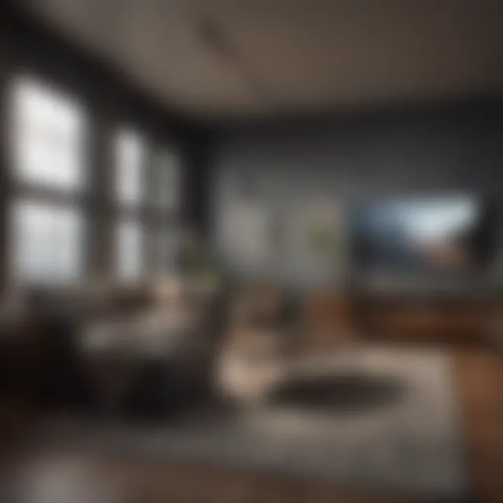 Modern room setup in Atlanta for rental
