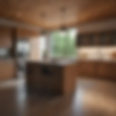 Modern Oak Cliff Kitchen Modern kitchen in a rental property in Oak Cliff.