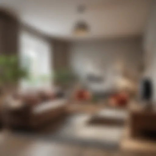 Welcoming shared living space designed for comfort