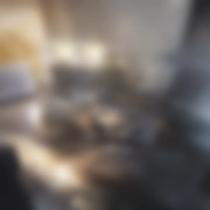Modern apartment interior in Santa Monica