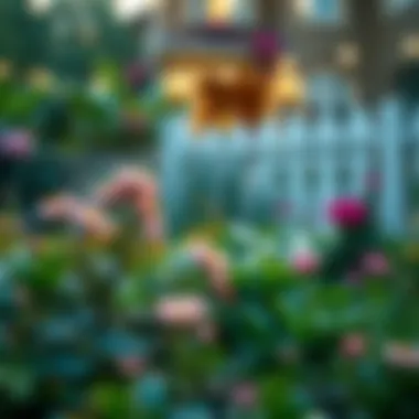 Flourishing Potential A blooming garden illustrating flourishing potential