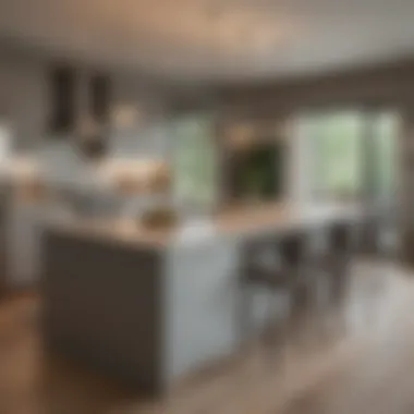 Modern Kitchen Design in a Rental Property Modern kitchen design in a spacious rental property