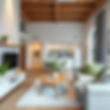Innovative Layout in a Studio Apartment Stylish studio apartment layout showcasing multifunctional furniture