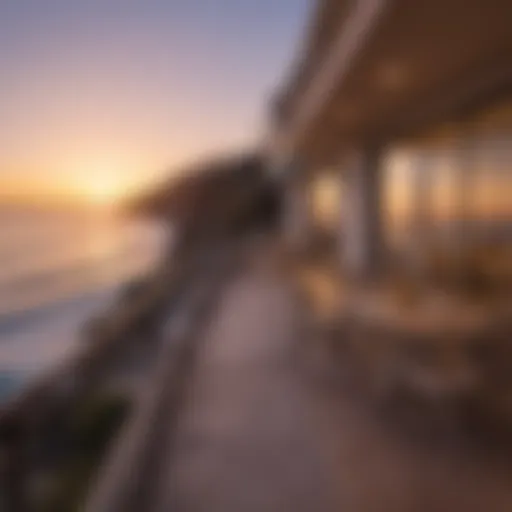 Stunning ocean view from a Sunset Cliffs Apartment balcony