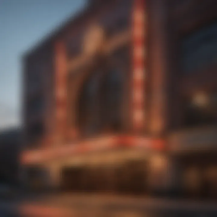 Historic architecture of the Fox Theatre in Atlanta