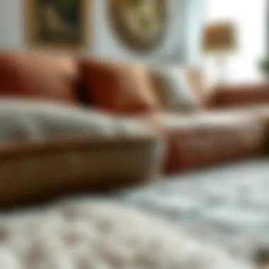 Different types of upholstery materials for couch bottoms