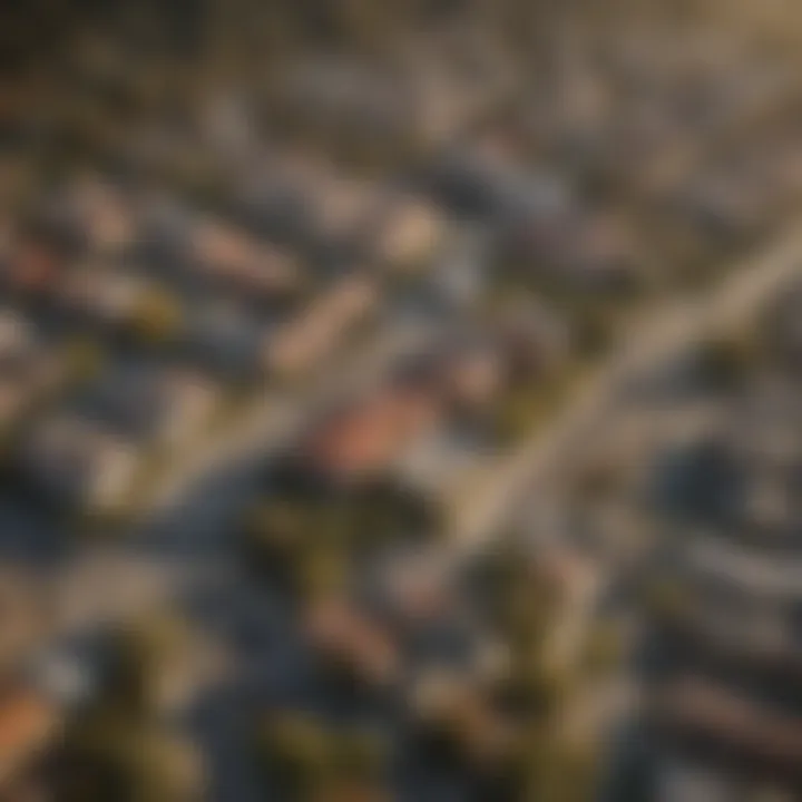 A dynamic map pinpointing key players and landmarks within the California Wholesale District