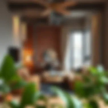 Cozy one-bedroom apartment in an urban setting