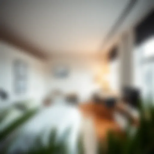 Maximizing Space in Studio Living Modern studio apartment showcasing optimal space utilization