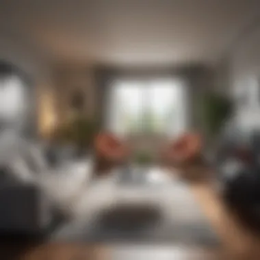 Modern Studio Apartment Design Charming studio apartment interior showcasing modern design