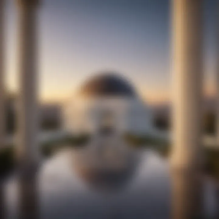 The iconic Griffith Observatory with a view of the city skyline