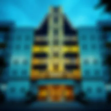 A stunning Art Deco building showcasing geometric patterns