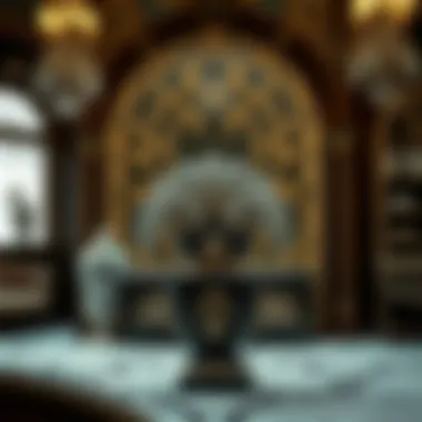 Art Deco decorative arts showcasing intricate craftsmanship