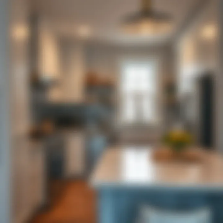 Stylish and Functional Kitchen Well-appointed kitchen with modern appliances and stylish finishes